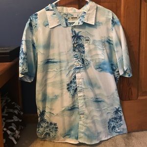Rip Curl Short Sleeve Button Up Shirt